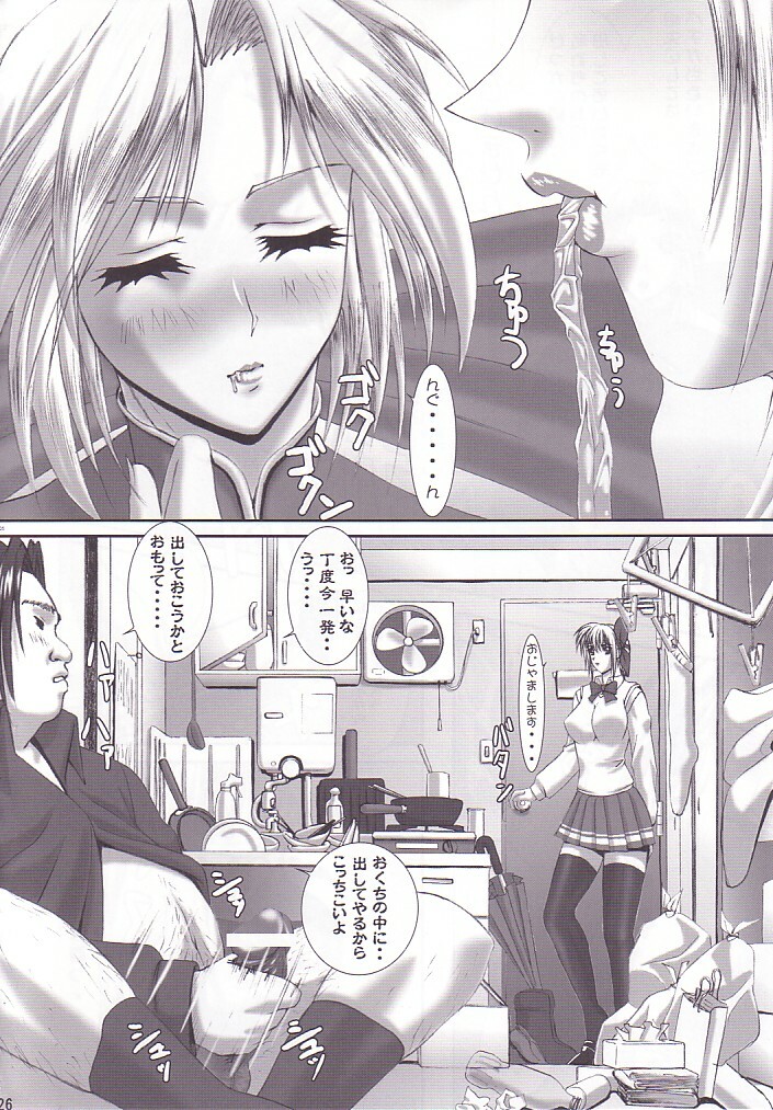 (C62) [Frapper Spirits (Hitsuki)] Oshaburi Gakuen PinSalo-ka 2 (Dead or Alive) page 25 full