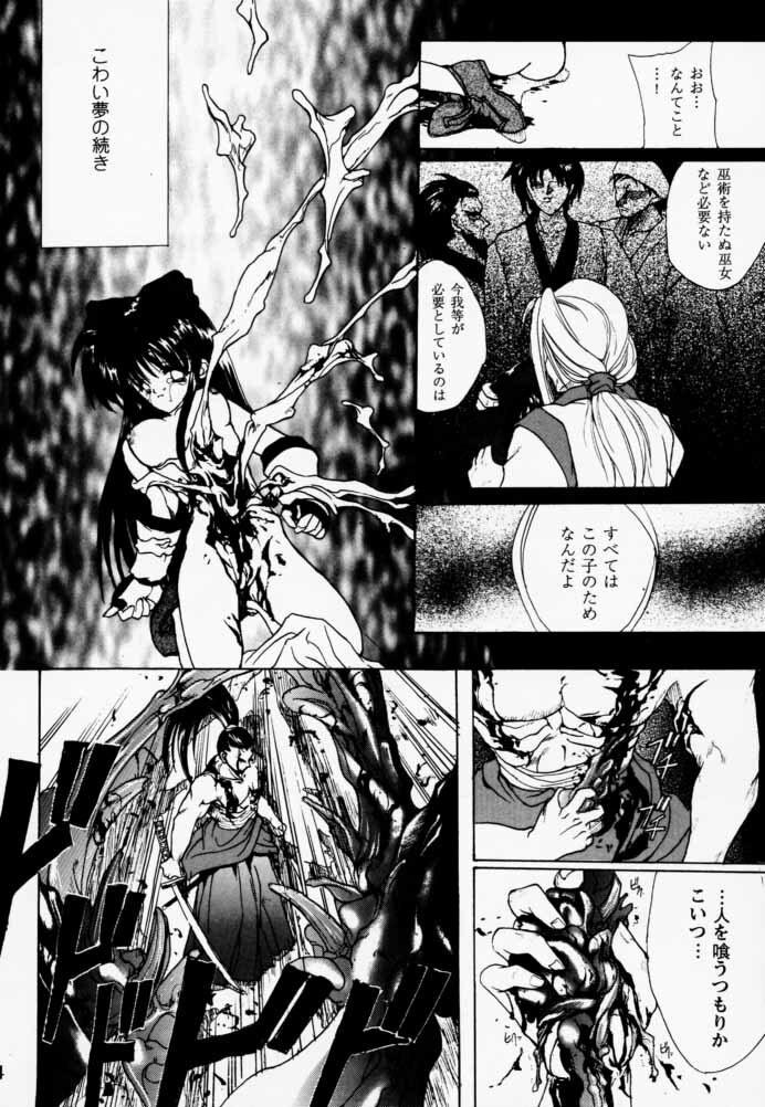 [Hanzai Tengoku (Hasei Agana)] Ouka Kitan (Samurai Spirits) page 33 full