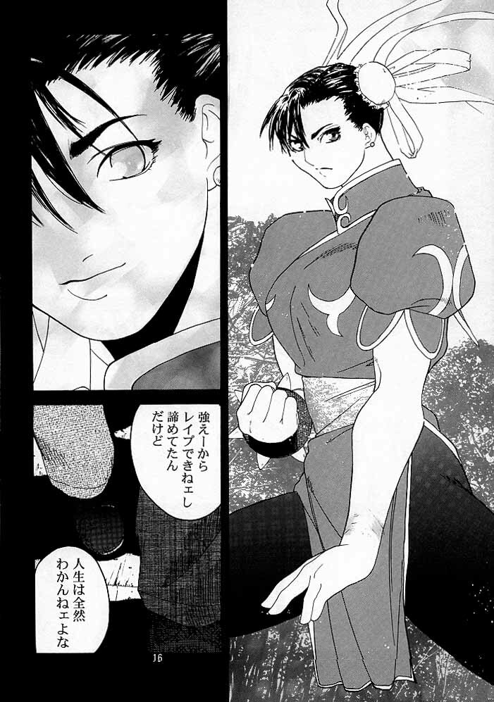 (C54) [Kouchaya (Ootsuka Kotora)] Tenimuhou 2 - Another Story of Notedwork Street Fighter Sequel 1999 (Street Fighter, Neon Genesis Evangelion) page 15 full