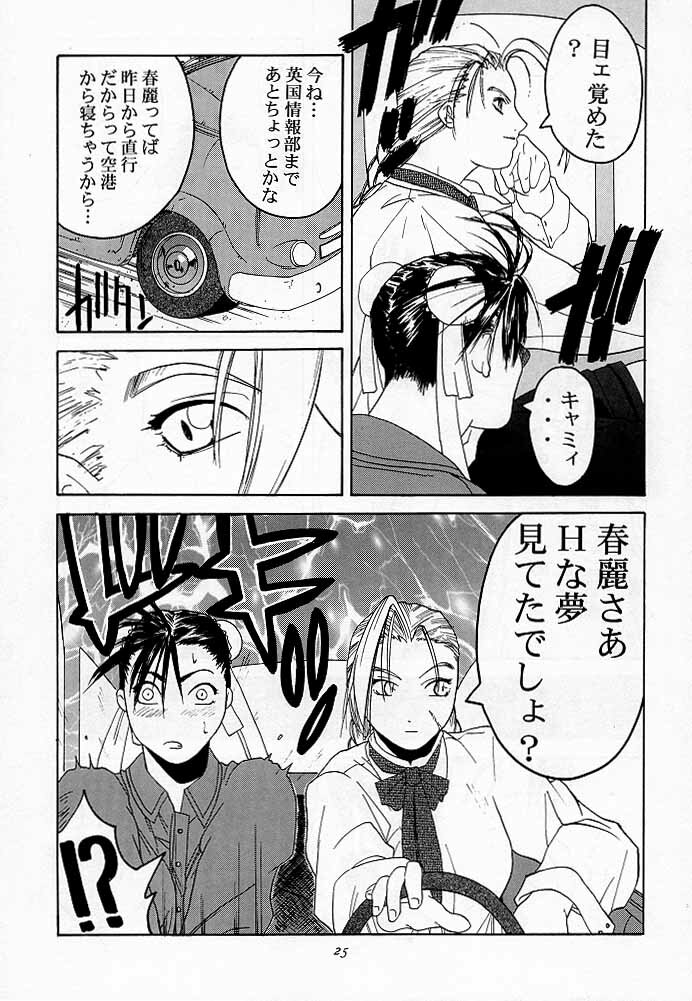 (C54) [Kouchaya (Ootsuka Kotora)] Tenimuhou 2 - Another Story of Notedwork Street Fighter Sequel 1999 (Street Fighter, Neon Genesis Evangelion) page 24 full