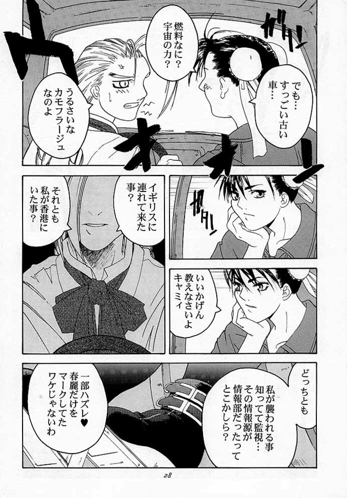 (C54) [Kouchaya (Ootsuka Kotora)] Tenimuhou 2 - Another Story of Notedwork Street Fighter Sequel 1999 (Street Fighter, Neon Genesis Evangelion) page 27 full