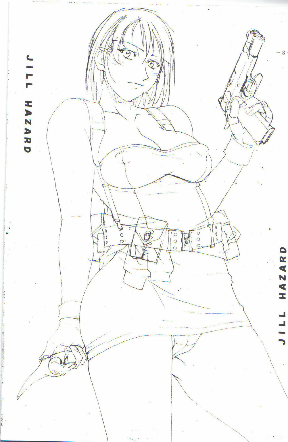 (C74) [C R C (Don Shigeru)] JILL HAZARD (Resident Evil) page 2 full