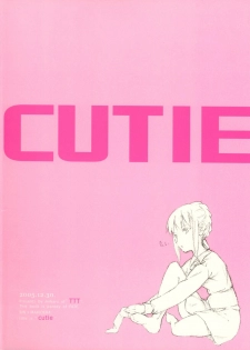 (C69) [TTT (Miharu)] CUTIE (Fate/Stay Night) - page 30