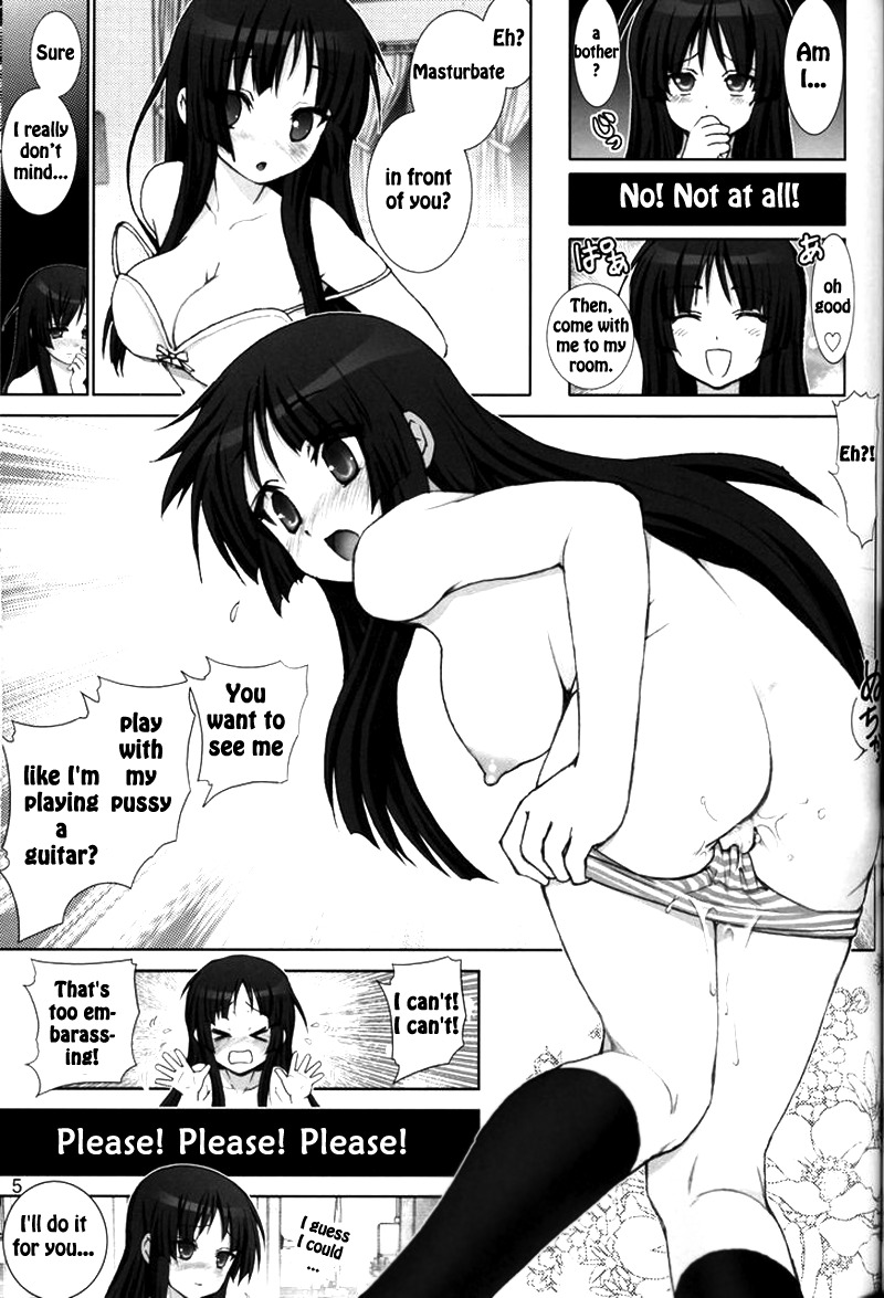 [Raijinkai (Harukigenia)] Mio-chan no Binetsu Kaisyou Dai sakusen!! | Mission of cooling down (K-ON!) [English] [Ryuunotamashii] page 5 full