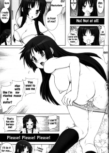 [Raijinkai (Harukigenia)] Mio-chan no Binetsu Kaisyou Dai sakusen!! | Mission of cooling down (K-ON!) [English] [Ryuunotamashii] - page 5