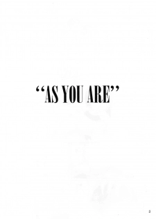 (C63) [Nikopondo (Aoyama Reo)] As You Are (Bleach) - page 2