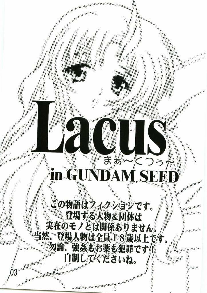 [Studio Q (Natsuka Q-Ya)] Lacus Mark Two / Lacus ma Kutou (Gundam Seed) page 2 full