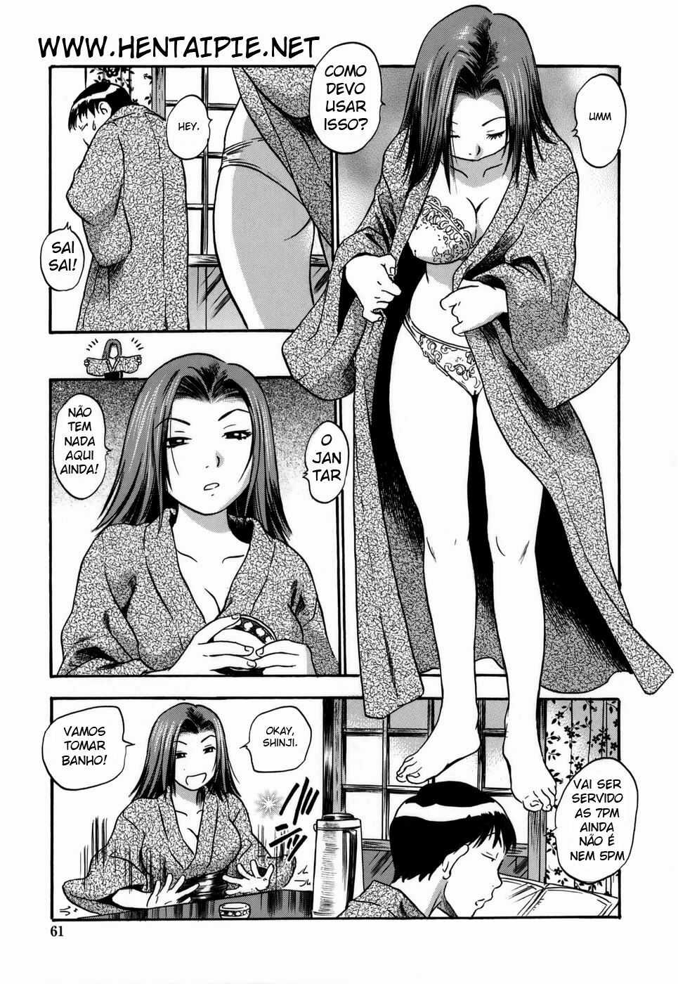 [The Seiji] Aneki no Shoushin Ryokou | Aneki's Broken Hearted Trip (Momo Muite Kuri Namete) [Portuguese-BR] [HentaiPie] page 5 full