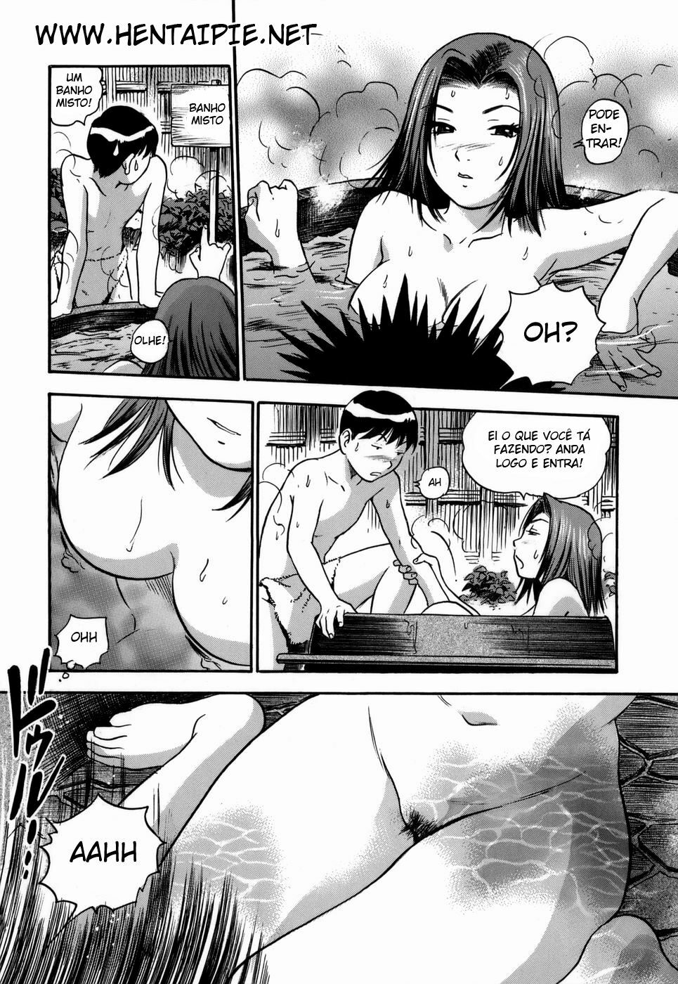 [The Seiji] Aneki no Shoushin Ryokou | Aneki's Broken Hearted Trip (Momo Muite Kuri Namete) [Portuguese-BR] [HentaiPie] page 7 full