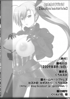 (C76) [Nezumitori (Kuronezumi)] Tokikake Vivid (Mahou Shoujo Lyrical Nanoha StrikerS) - page 17