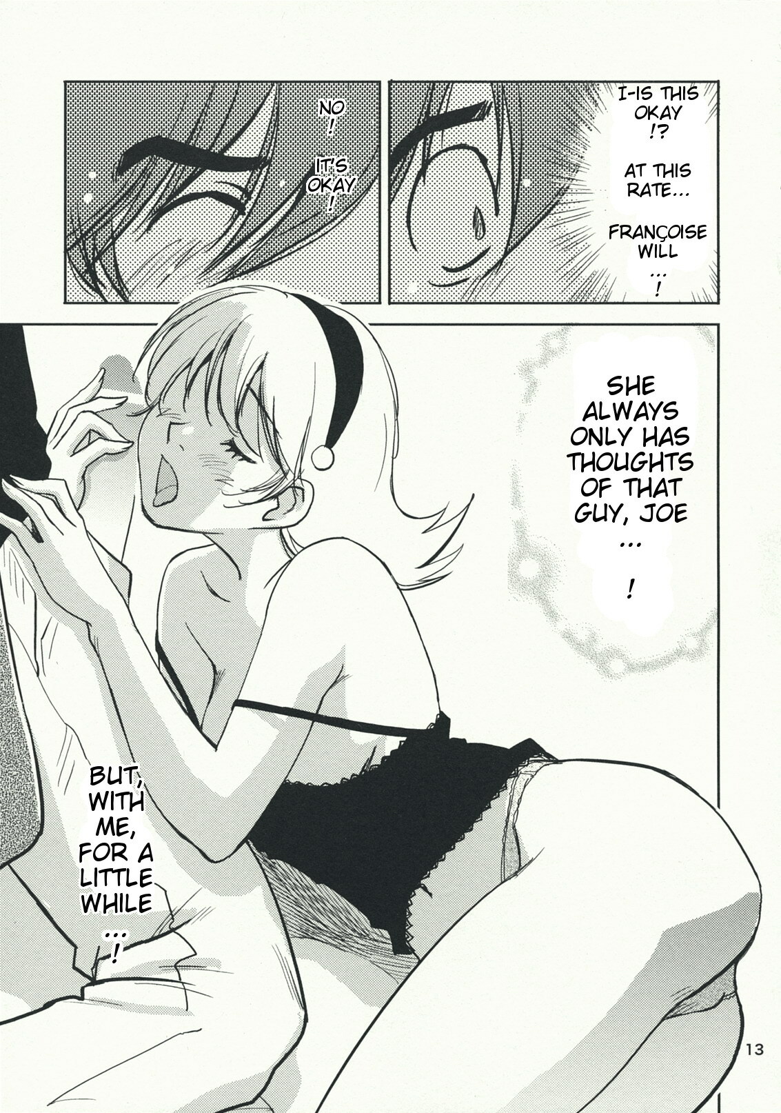 (C76) [RACK&PINION (Iogi Juichi)] Arnoul no Yuuutsu | The Melancholy of Arnoul (Cyborg 009) [English] [redCoMet] page 13 full