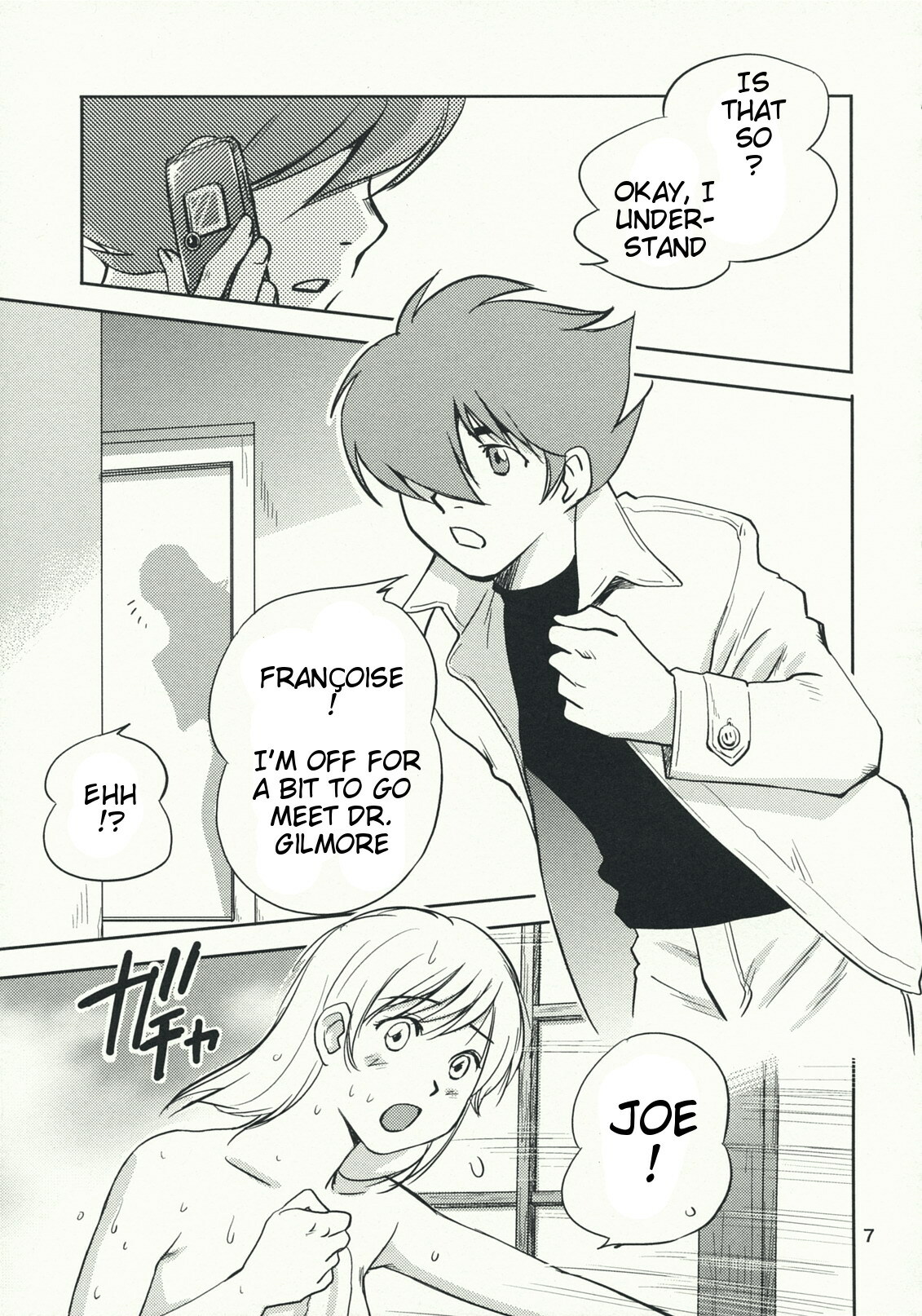 (C76) [RACK&PINION (Iogi Juichi)] Arnoul no Yuuutsu | The Melancholy of Arnoul (Cyborg 009) [English] [redCoMet] page 7 full