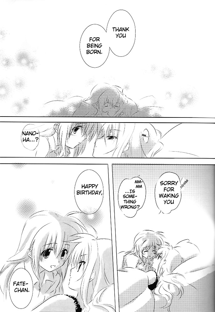 (Lyrical Magical 6) [Kurikoro. (Tokoharu)] Sweetest Love (Mahou Shoujo Lyrical Nanoha) [English] [NanoFate] page 6 full