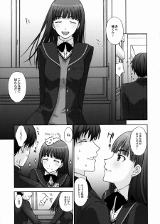 (C76) [Himitsu Kessha M (Kitahara Aki)] Kamen Yuutousei to Hentai Shinshi. (Amagami) - page 6