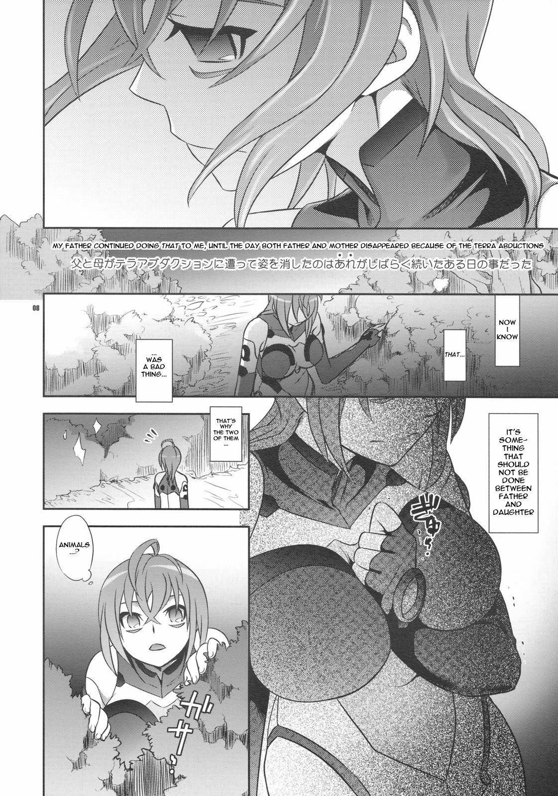 (C76) [Crazy9 (Ichitaka)] Shoujo ga Sora Karaochi ta Riyuu (Sora wo Kakeru Shoujo) [English] [Ayane] page 7 full