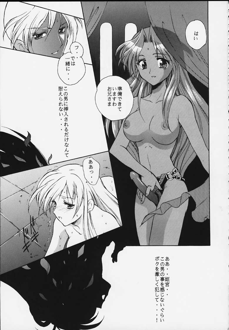 (CR27) [Dangan Densetsu Laser (Hirokawa Tomo, Nerima Yoshito)] Kairaku Gensoku Hagurumashiki Soutei Souchi (Revolutionary Girl Utena) page 13 full