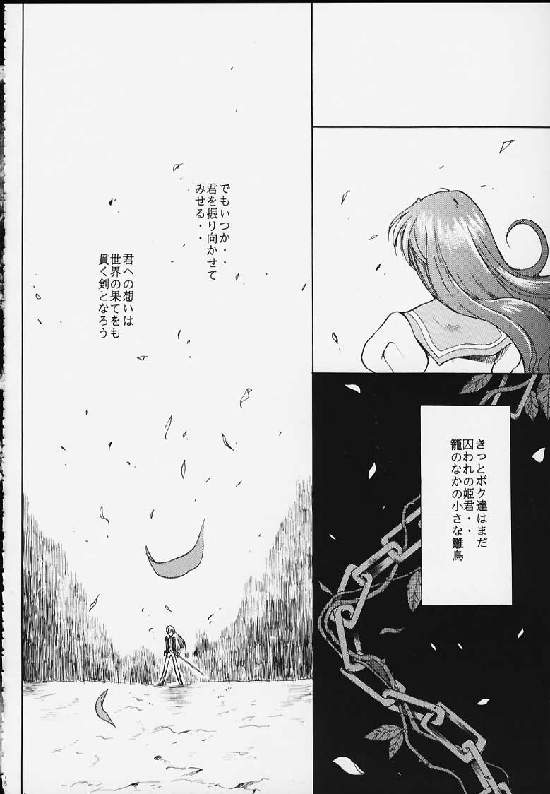 (CR27) [Dangan Densetsu Laser (Hirokawa Tomo, Nerima Yoshito)] Kairaku Gensoku Hagurumashiki Soutei Souchi (Revolutionary Girl Utena) page 18 full
