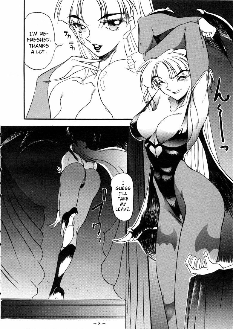 (C50) [METAL (Azuki Kurenai)] Hunter Chance! (LADY 2) (Darkstalkers) [English] [Brolen] page 6 full