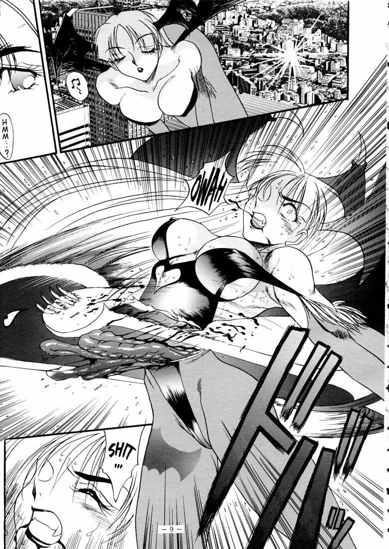 (C50) [METAL (Azuki Kurenai)] Hunter Chance! (LADY 2) (Darkstalkers) [English] [Brolen] page 7 full