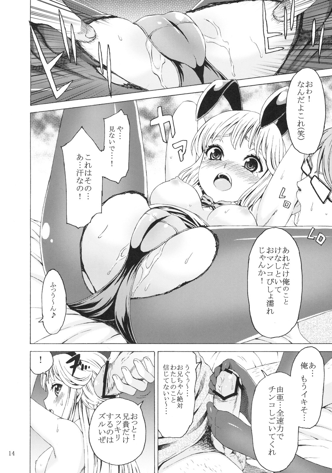 (C76) [DKsha (Kase Daiki)] Iinari Bunny page 13 full