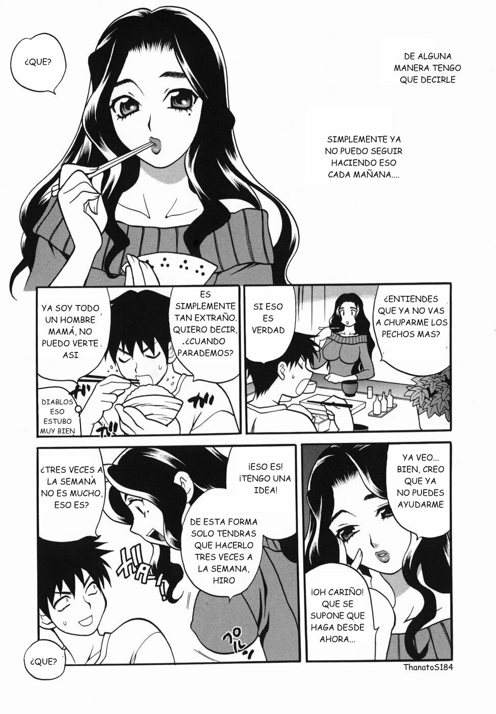 [Yukiyanagi] Milk Mama [Spanish] [Infernal Kaiser no Fansub] page 13 full