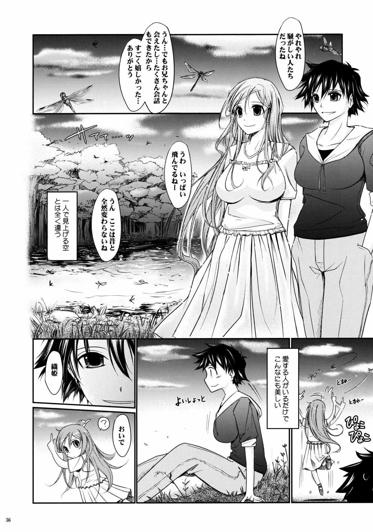 (C76) [Garyuh-Chitai (TANA)] Aki-Akane -Kouhen II- (Bleach) page 35 full