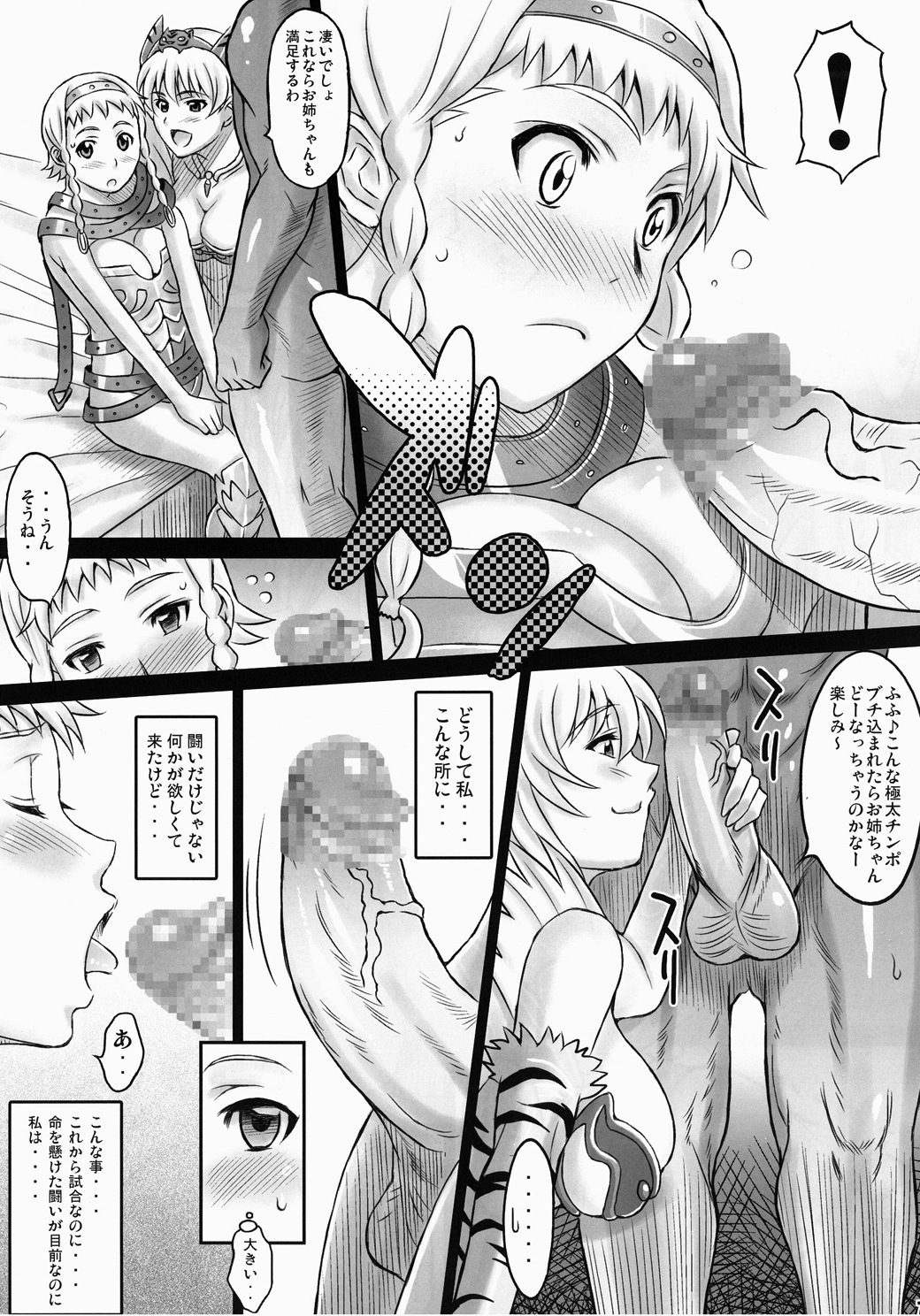 (C76) [DIOGENES CLUB (Haikawa Hemlen)] Sisters Break (Queen's Blade) page 6 full