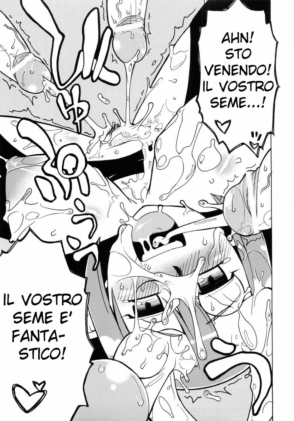 [Takatsu] Seikishidan no Shuuen | La Fine dei Cavalieri Consacrati (Hakudaku Ojoku - Heroine Bukkake Anthology) [Italian] [Hiso] page 15 full