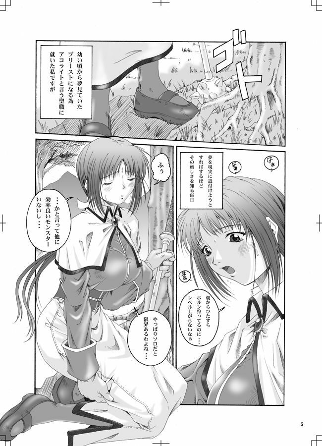 [Ruki Ruki Exiss] Ragnaburi (Ragnarok Online + 1 Fullmetal Alchemist Winry omake picture) page 4 full