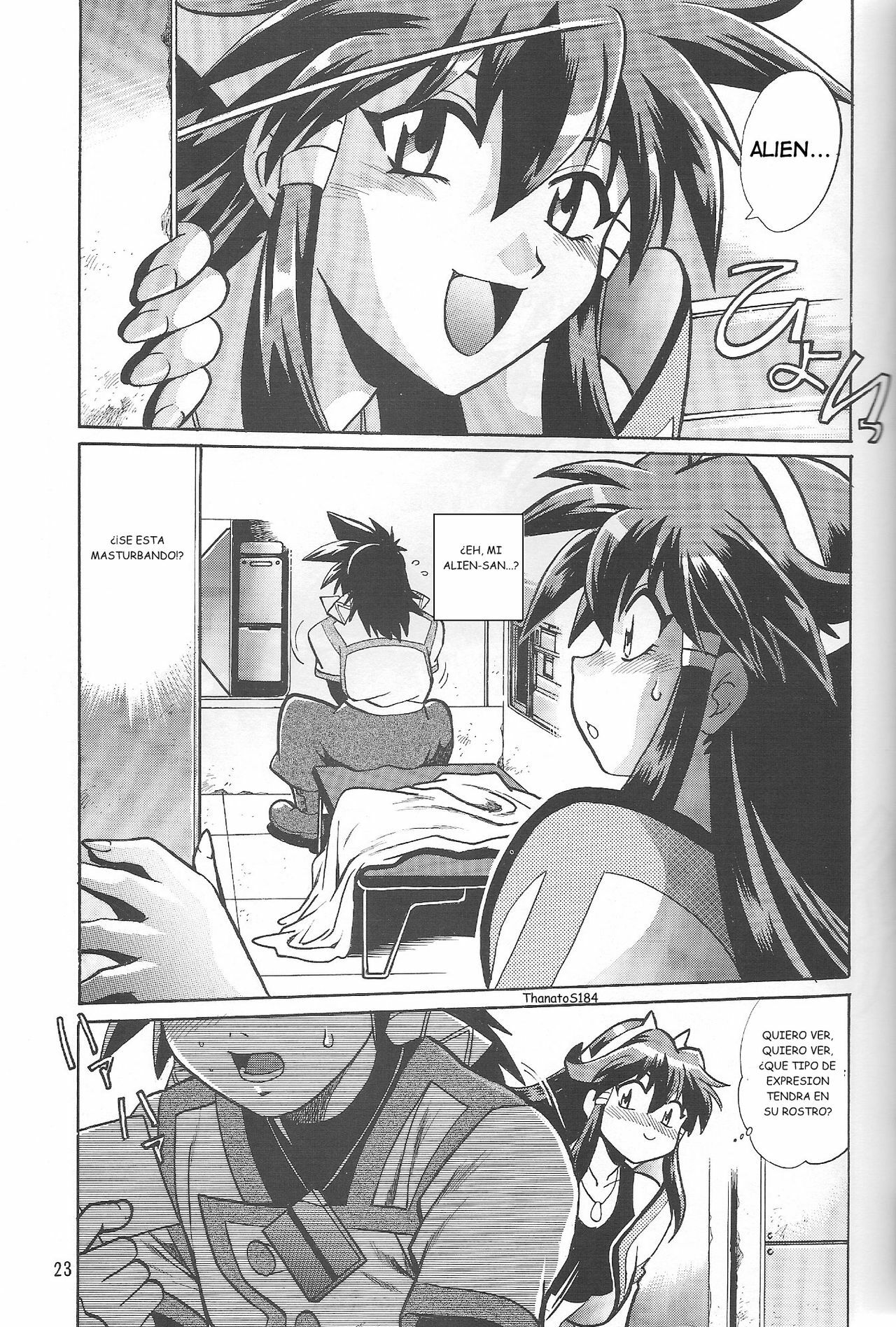 (C66) [Studio Katsudon (Manabe Jouji)] VANDREAD ALL CHARACTERS BOOK (Vandread) [Spanish] [Infernal Kaiser no Fansub] page 22 full