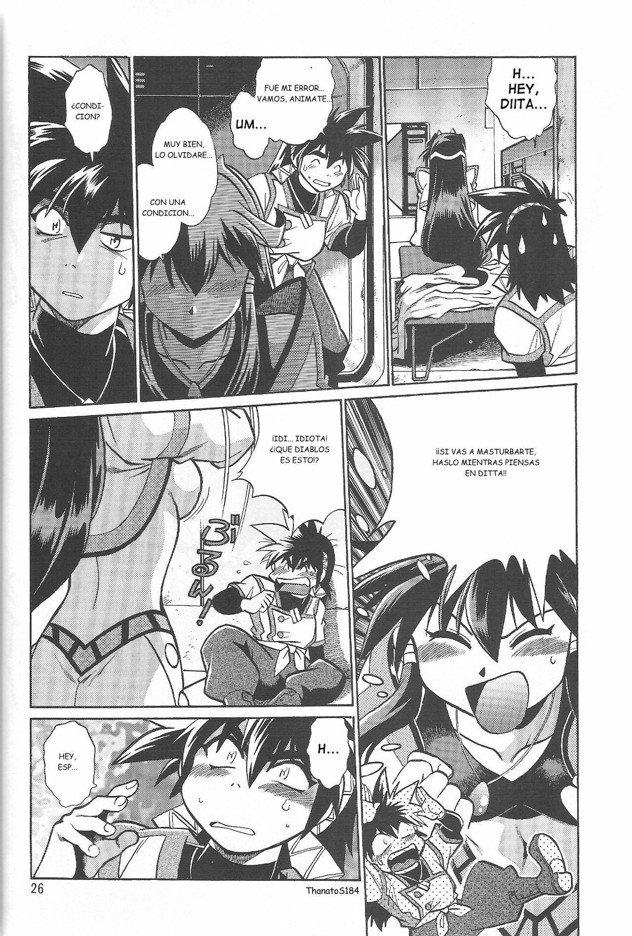 (C66) [Studio Katsudon (Manabe Jouji)] VANDREAD ALL CHARACTERS BOOK (Vandread) [Spanish] [Infernal Kaiser no Fansub] page 25 full