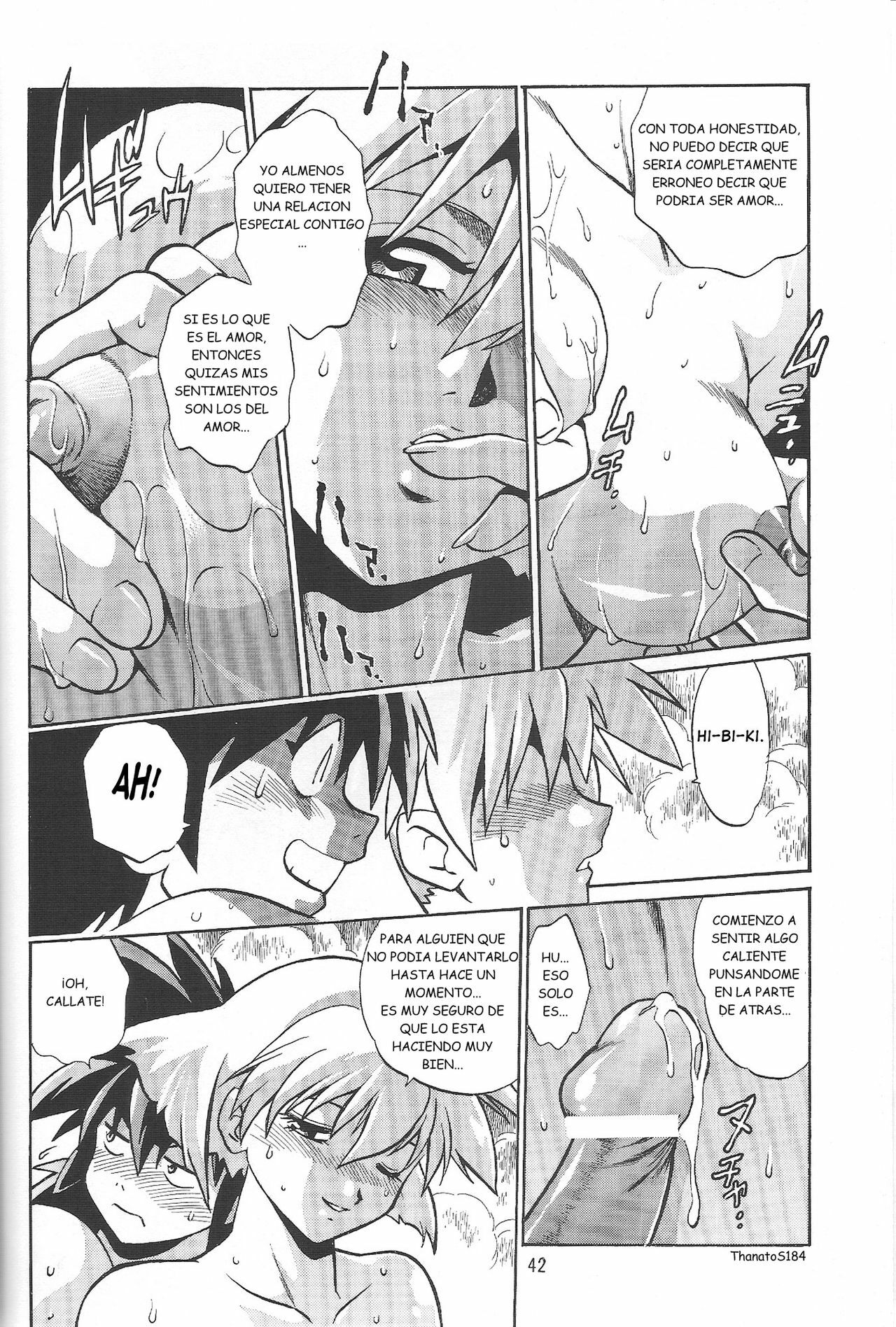 (C66) [Studio Katsudon (Manabe Jouji)] VANDREAD ALL CHARACTERS BOOK (Vandread) [Spanish] [Infernal Kaiser no Fansub] page 41 full