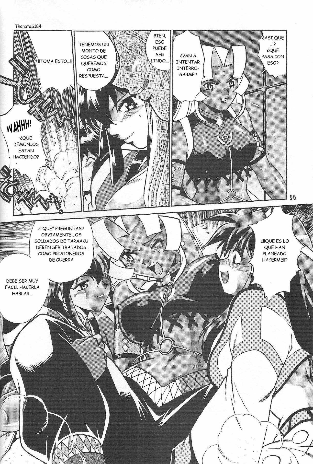 (C66) [Studio Katsudon (Manabe Jouji)] VANDREAD ALL CHARACTERS BOOK (Vandread) [Spanish] [Infernal Kaiser no Fansub] page 55 full