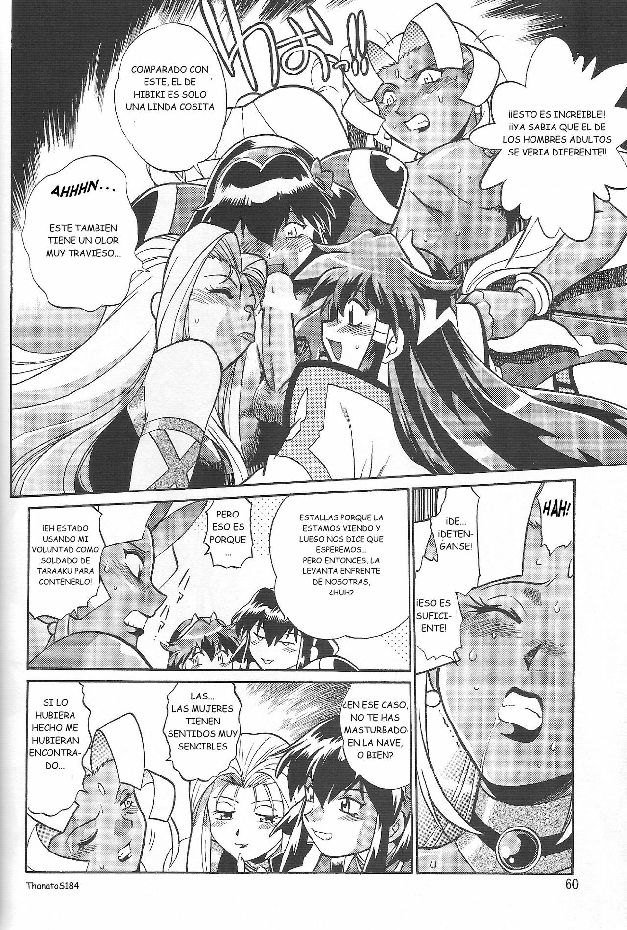 (C66) [Studio Katsudon (Manabe Jouji)] VANDREAD ALL CHARACTERS BOOK (Vandread) [Spanish] [Infernal Kaiser no Fansub] page 59 full