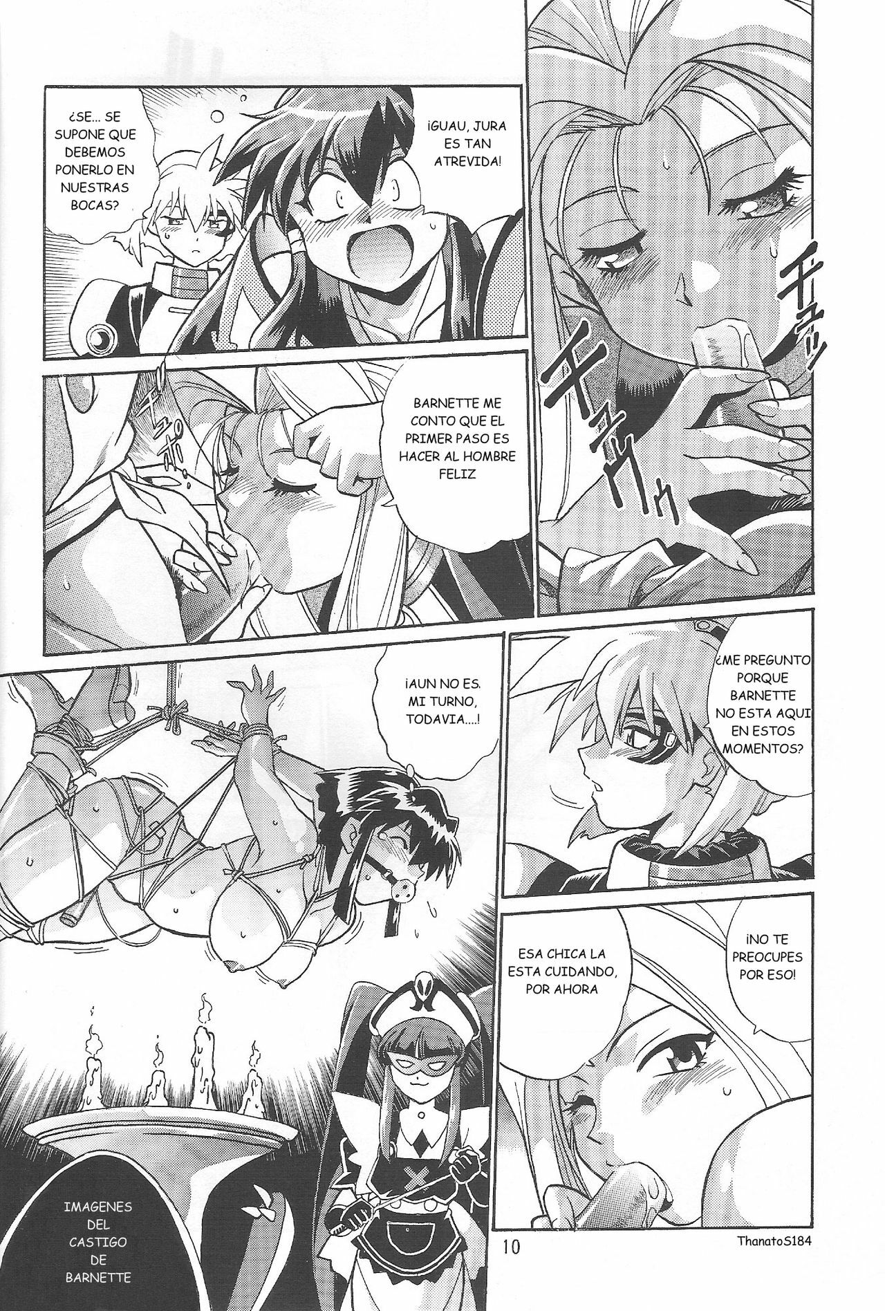 (C66) [Studio Katsudon (Manabe Jouji)] VANDREAD ALL CHARACTERS BOOK (Vandread) [Spanish] [Infernal Kaiser no Fansub] page 9 full