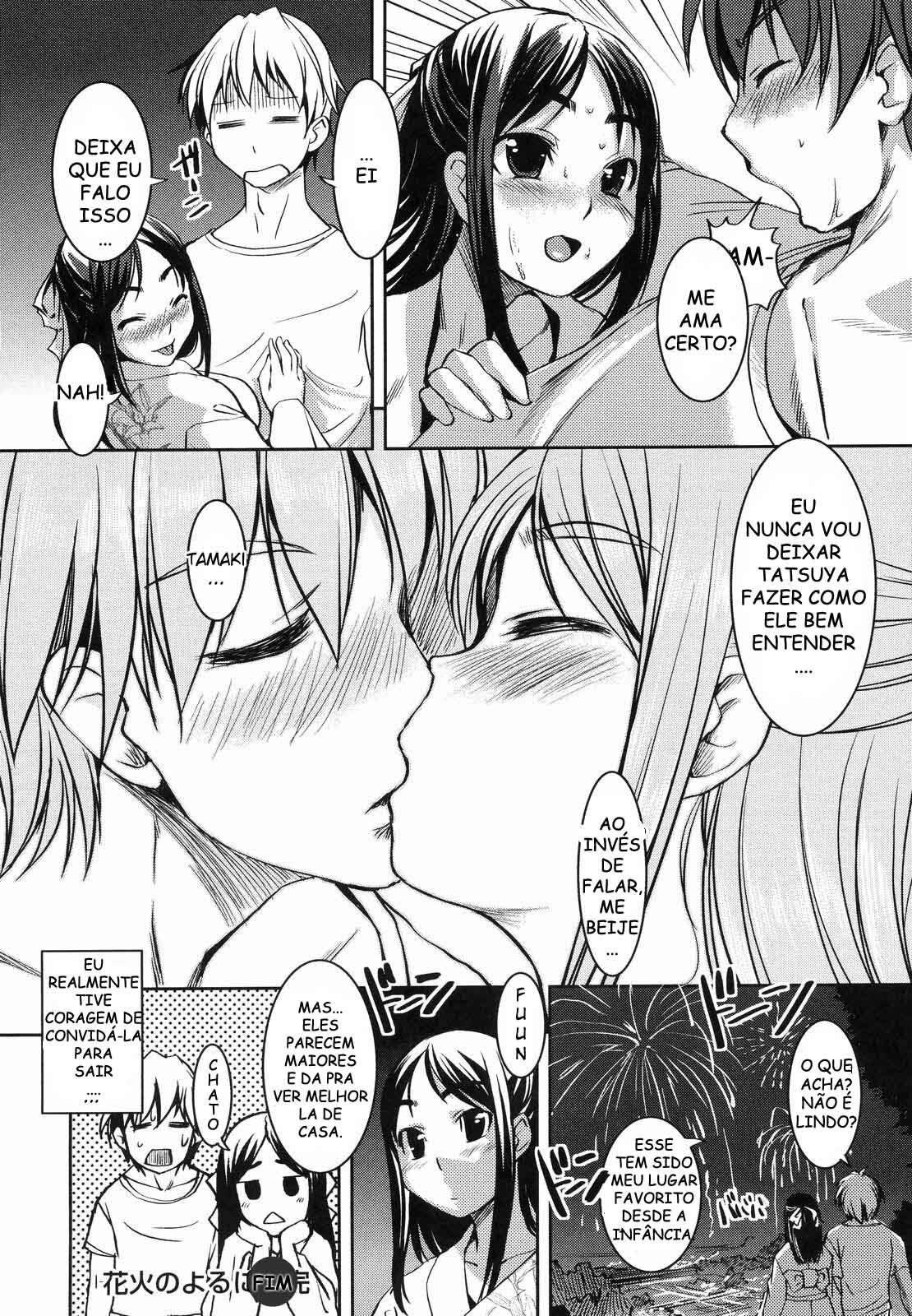 [Bosshi] Hanabi no Yoru ni | Uma Noite de Fogos de Artifício (Ojou-sama wa H ga Osuki) [Portuguese-BR] [Bia-Chan] page 22 full