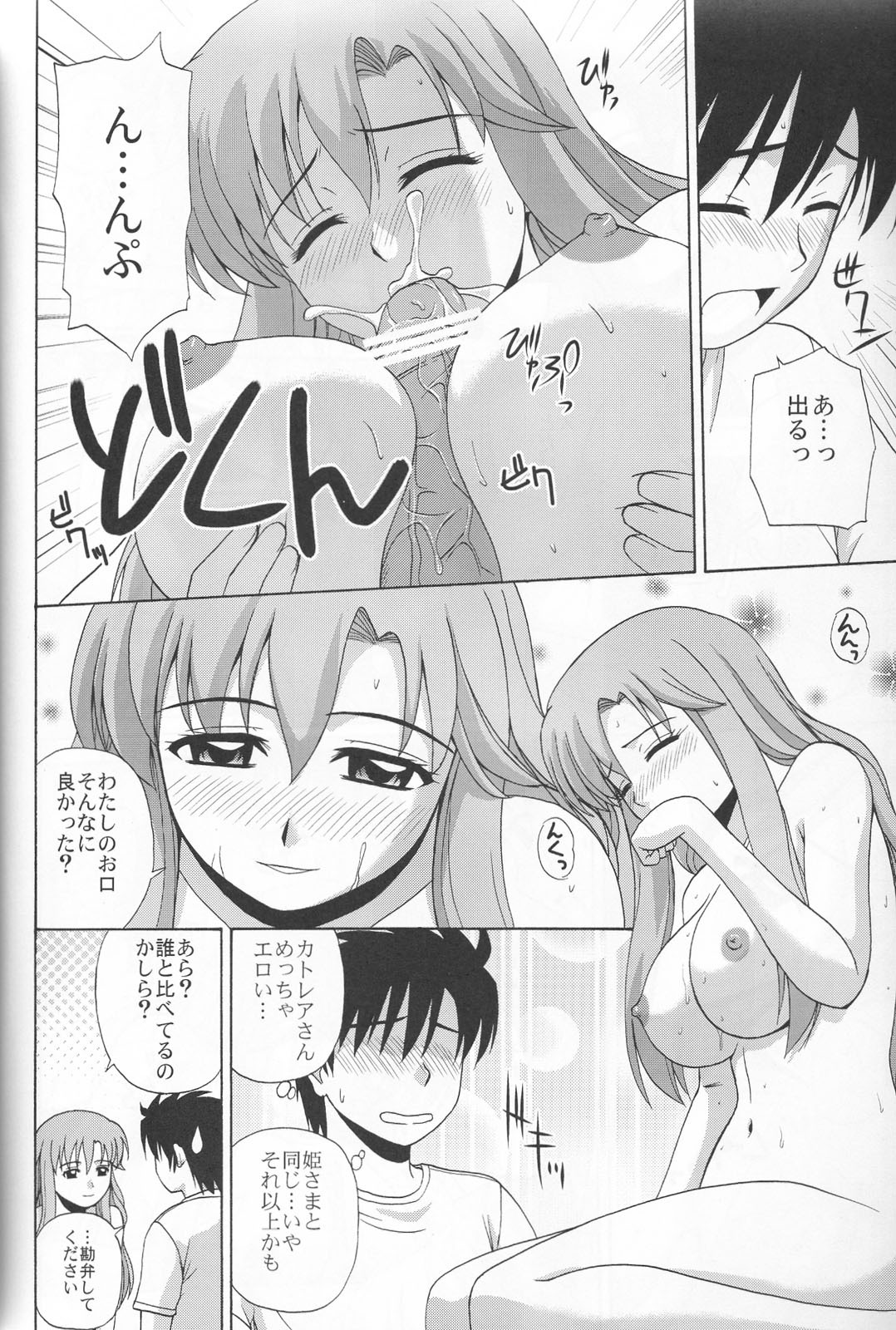 (C76) [G-SCAN CORP. (Satou Chagashi)] Le beau maitre 6 (Zero no Tsukaima) page 21 full