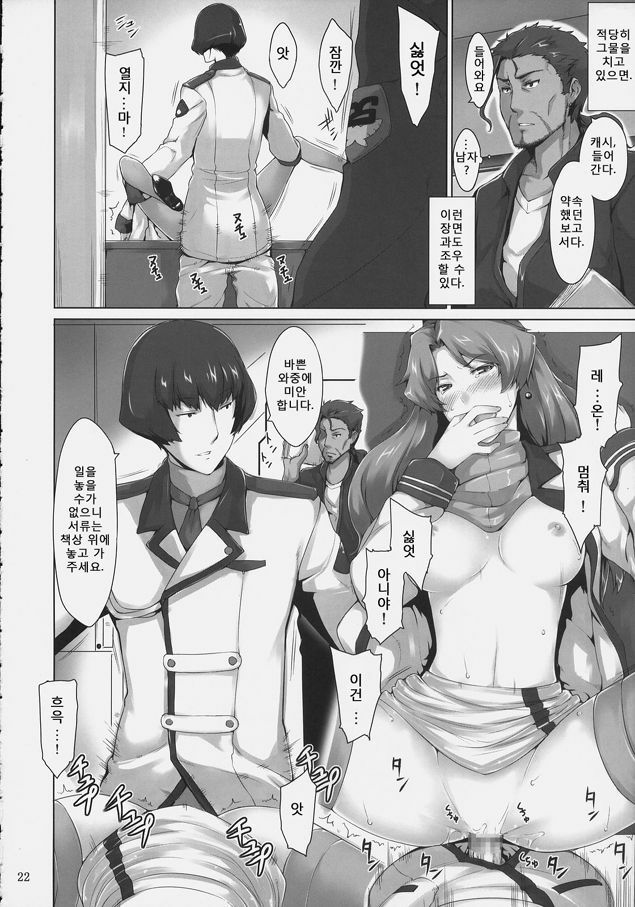 (C74) [MTSP (Jin)] Imin Sendan no Geinou Jijou (Macross Frontier) [Korean] page 21 full