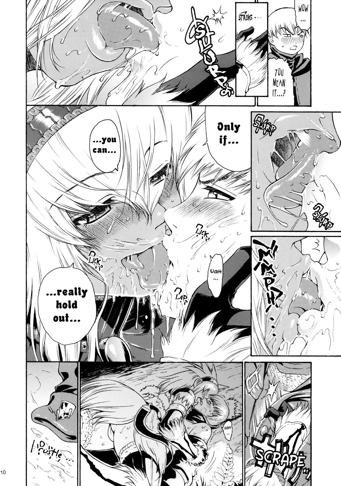 (COMIC1☆3) [Amazake Hatosyo-ten (Yoshu Ohepe)] Sunset Glow (Monster Hunter) [English] [Brolen] page 7 full