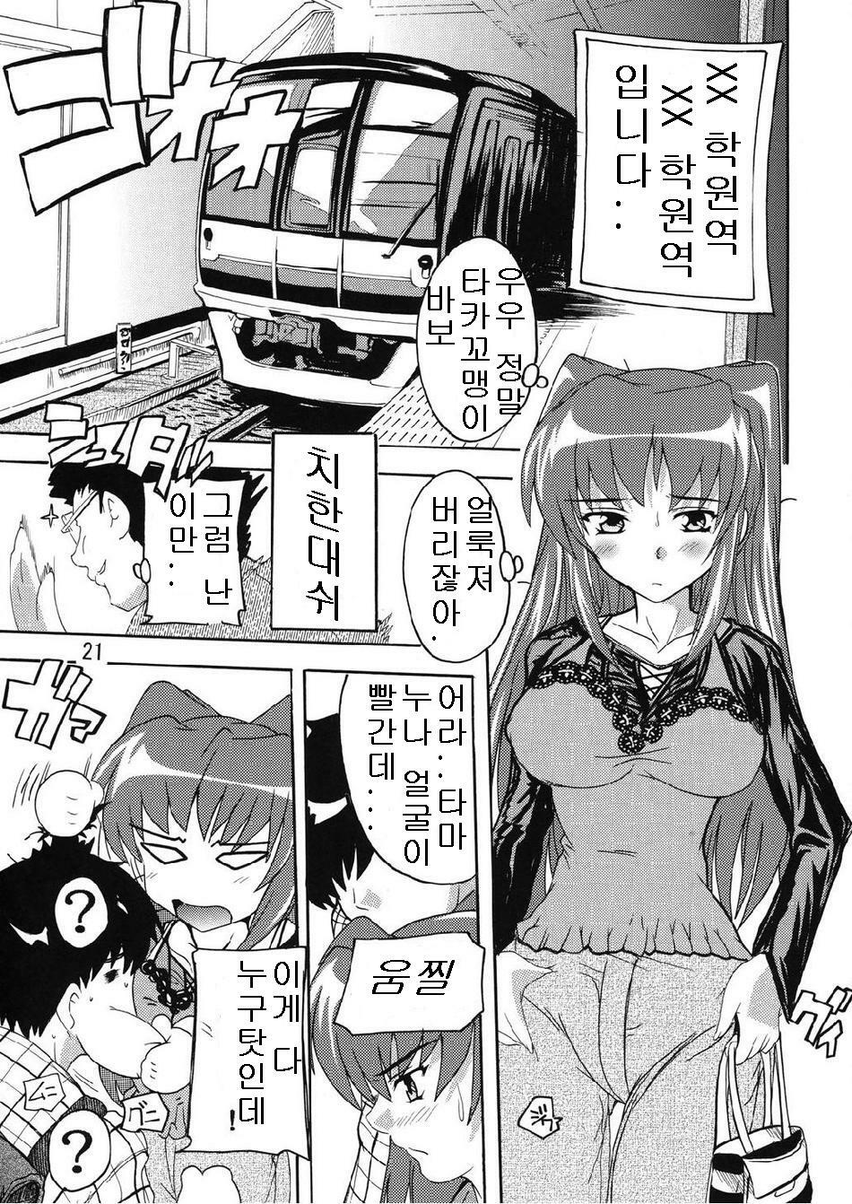 (C74) [Studio Q (Natsuka Q-Ya)] Chikan Otoko R Tama-nee Hen (ToHeart2) [Korean] page 21 full