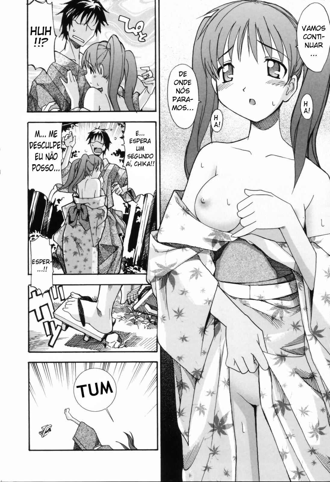 [Itosugi Masahiro] Hanabi | Fogos de Artifício (Onee-chan no Onegai) [Portuguese-BR] [Tojara Dark] page 10 full