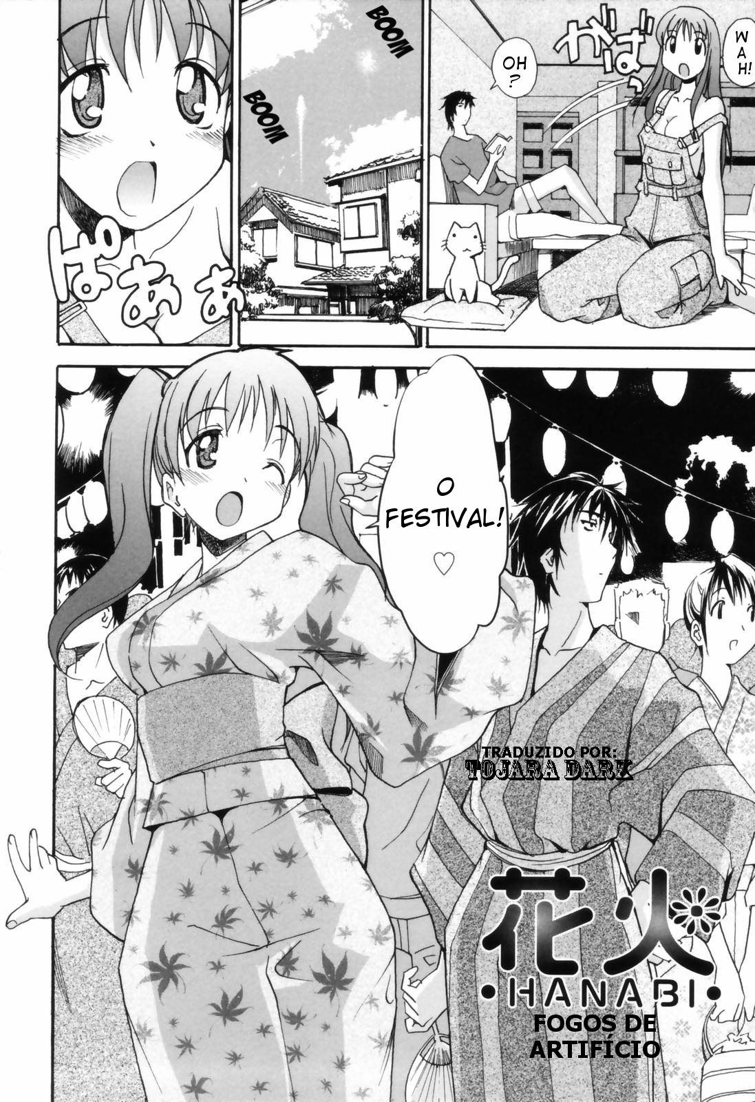 [Itosugi Masahiro] Hanabi | Fogos de Artifício (Onee-chan no Onegai) [Portuguese-BR] [Tojara Dark] page 2 full