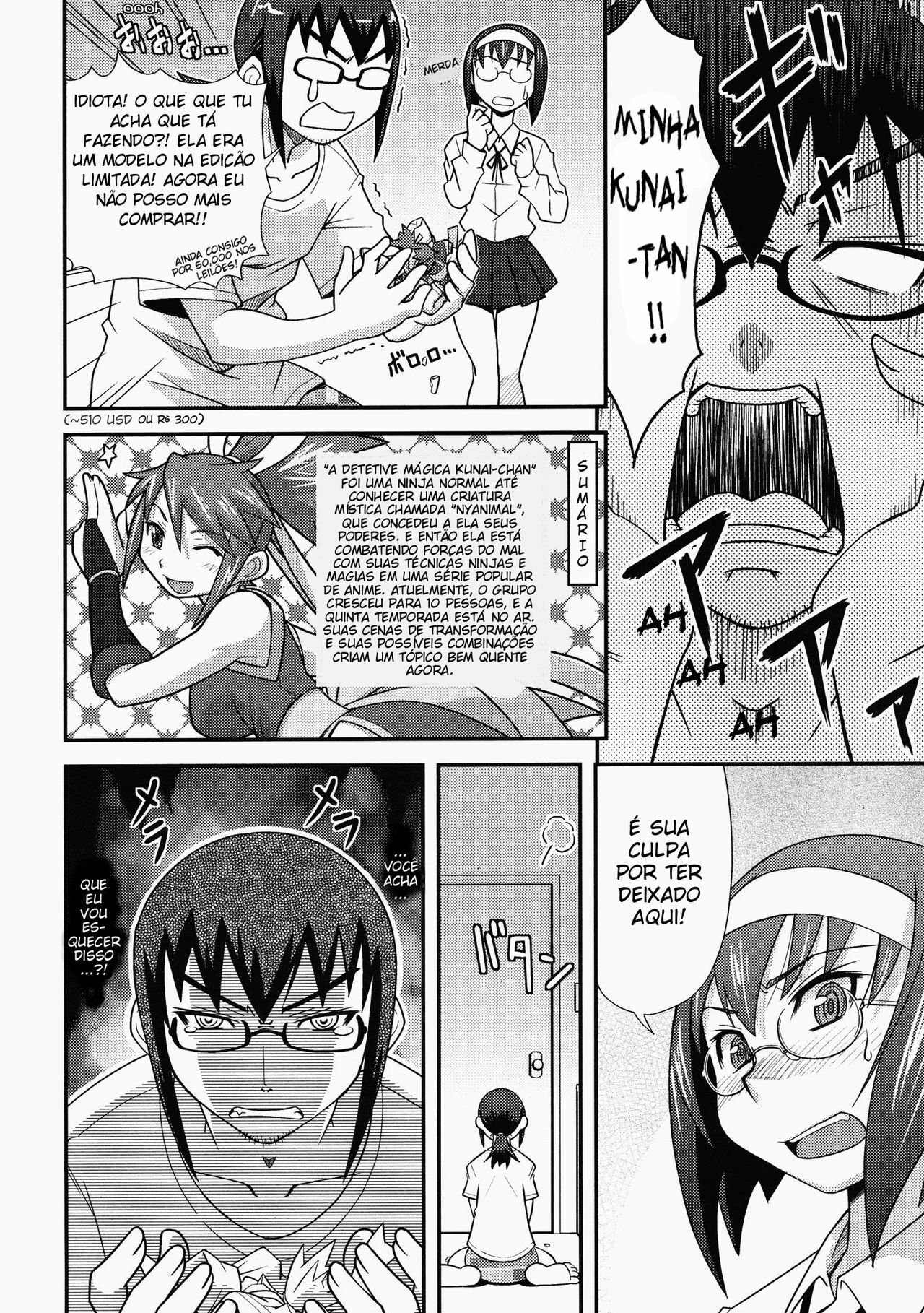 [Haganema] Namaiki my Sister | Minha Irmã Atrevida (COMIC Tenma 2009-06) [Portuguese-BR] [Tojara Dark] page 4 full