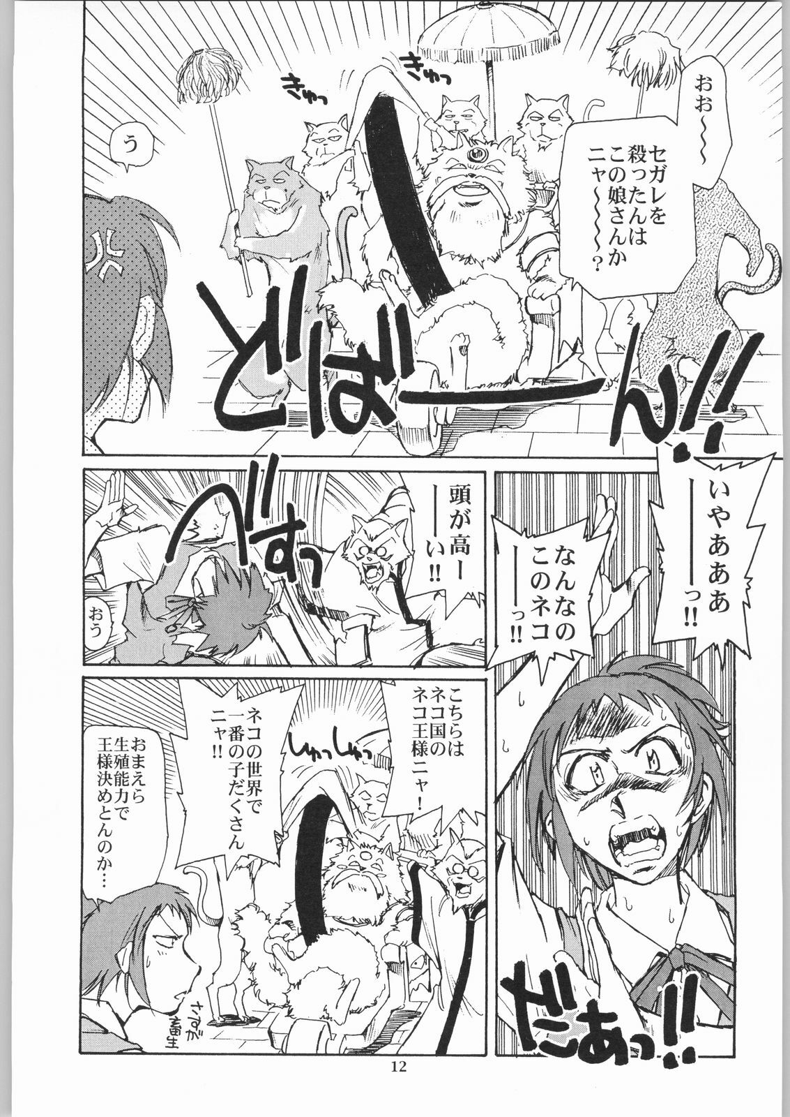 (CR33) [Okinawa Taieki Gunjinkai (Yasunaga Kouichirou)] Neko no Ishu-gaeshi (The Cat Returns) page 11 full