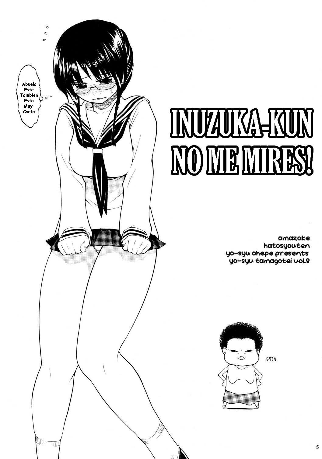 (C71) [Amazake Hatosyo-ten (Yoshu Ohepe)] Minaide Inuduka-kun (Sumomomomo Momomo) [Spanish] [Mundo H No Fansub] [Decensored] page 2 full