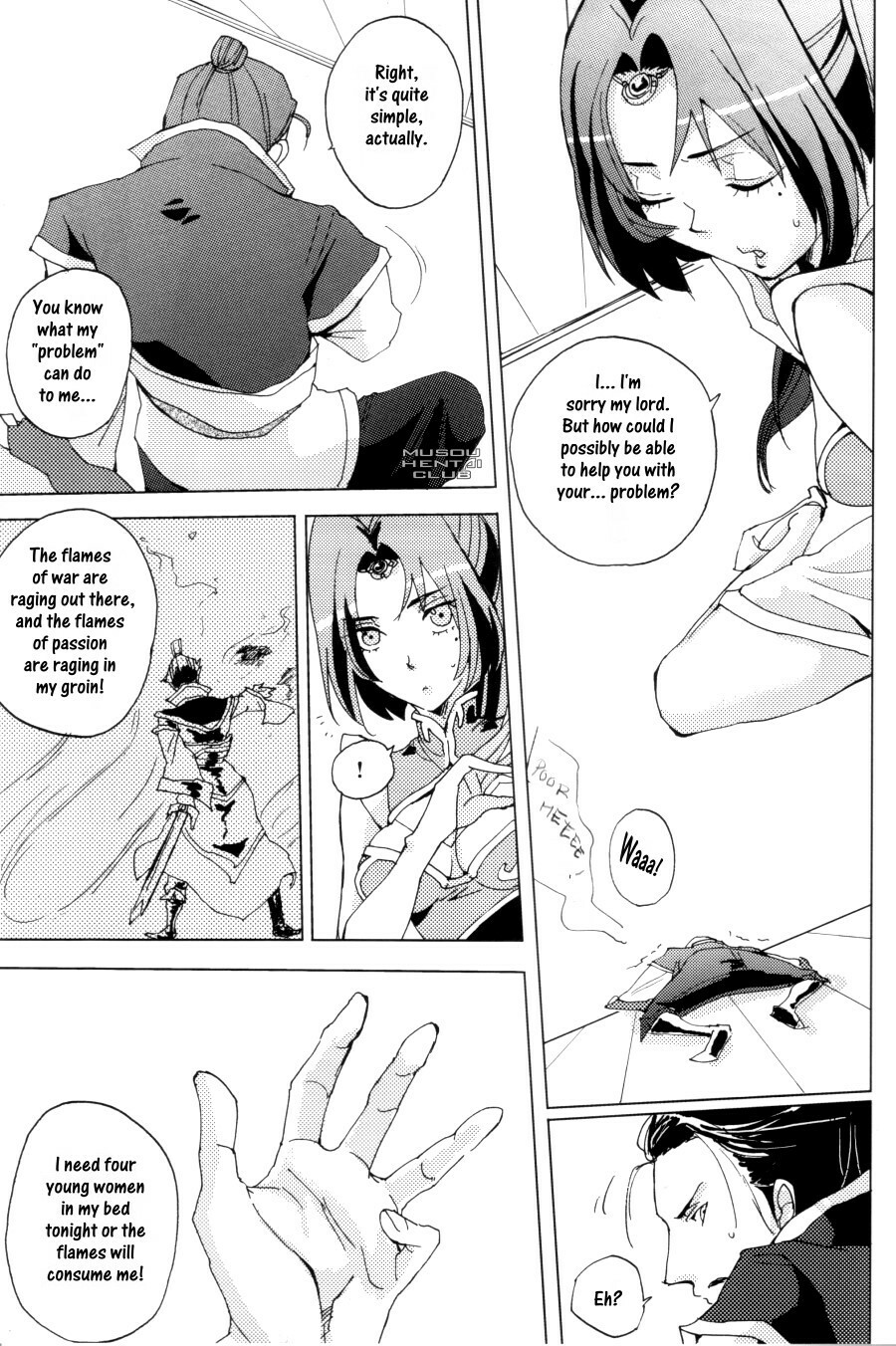 (C74) [doc. (Mayama Haruji)] Red Herring (Dynasty Warriors) [English] [Musou Hentai Club] page 4 full