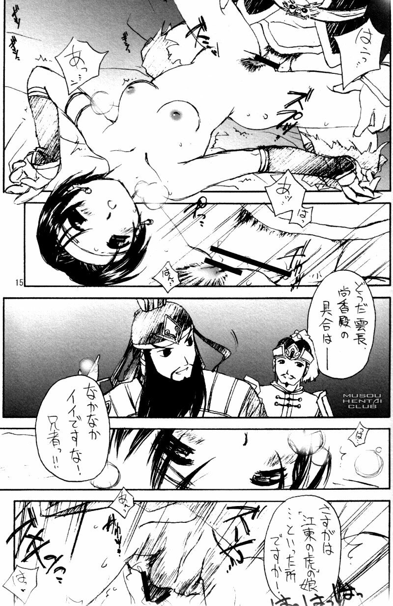 (C68) [ZI0TOPIA (Yamato Masaomi)] Trinity (Dynasty Warriors) page 13 full