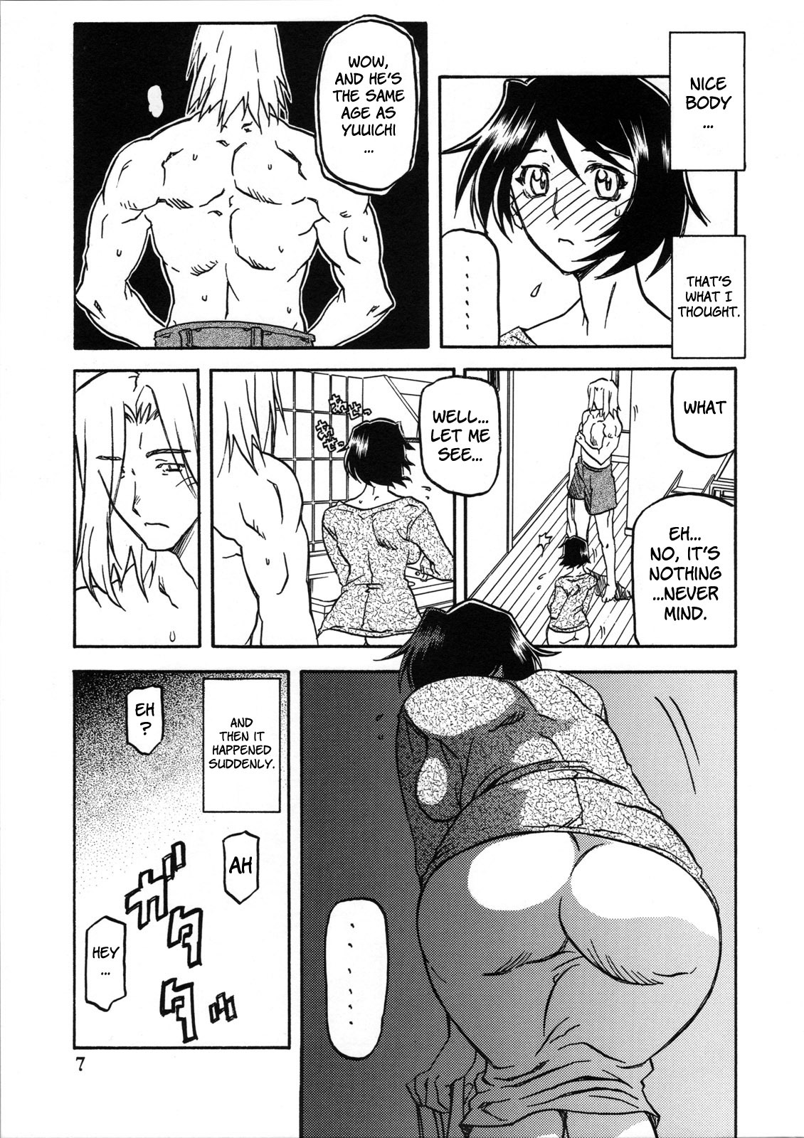 (COMIC1) [Sankaku Apron (Sanbun Kyoden, Umu Rahi)] Akebi no Mi - Satomi + Satomi Katei [English] [brolen] page 41 full