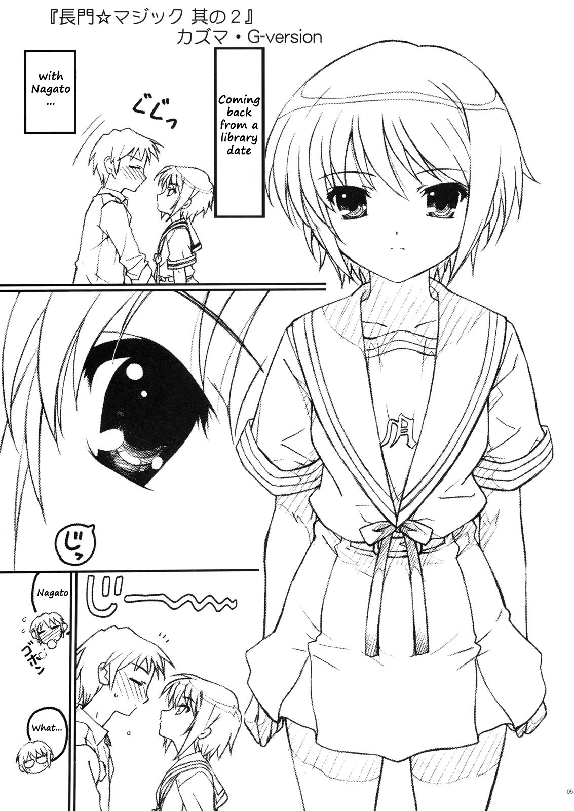 (SC39) [TIMTIM Machine (Kazuma G-Version)] TIMTIM Machine 19-gou (Suzumiya Haruhi no Yuuutsu) [English] [Ryuunotamashii] page 4 full