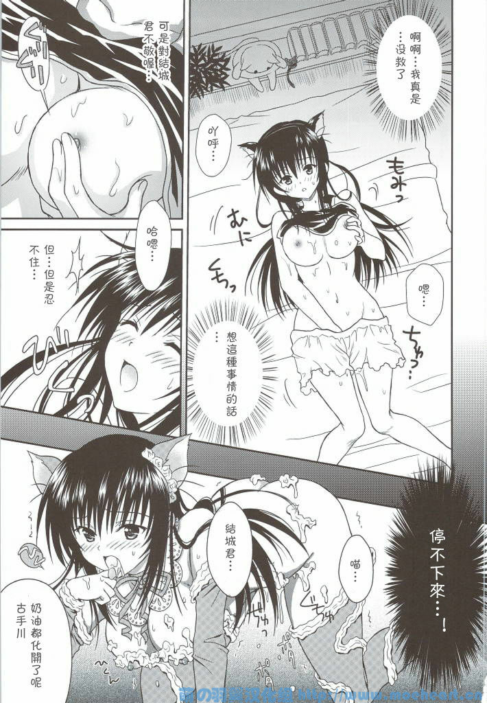 (C76) [USAUSA (Akira)] Cream Yui Nyan! (To LOVE-Ru) [Chinese] [萌の羽翼汉化组] page 7 full